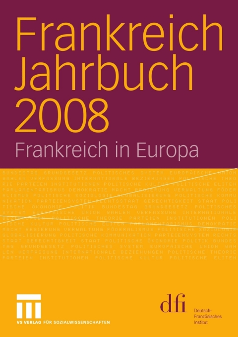 Cover image for book Frankreich Jahrbuch 2008