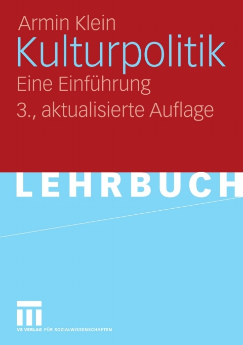 Cover image for book Kulturpolitik