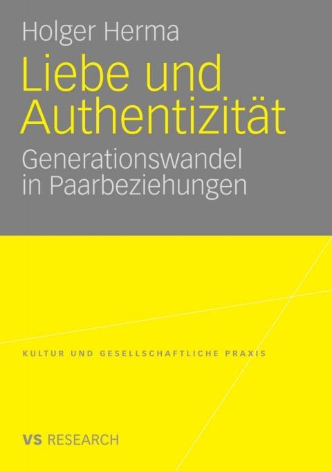 Cover image for book Liebe und Authentizität