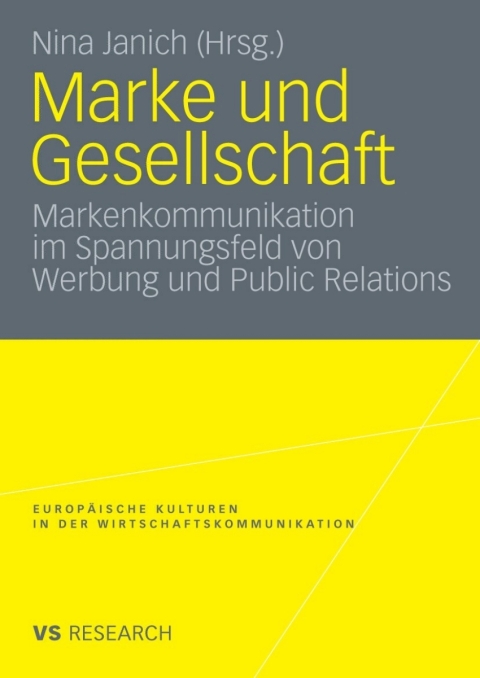 Cover image for book Marke und Gesellschaft