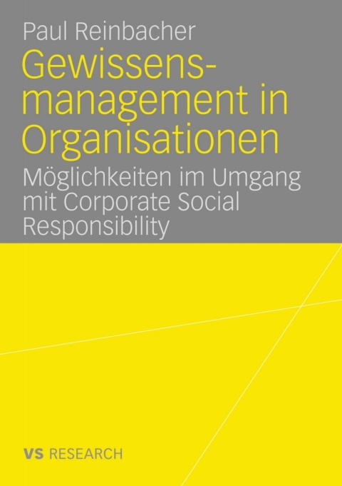 Cover image for book Gewissensmanagement in Organisationen