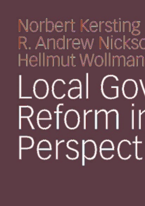 Cover image for book Local Governance Reform in Global Perspective