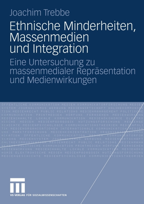 Cover image for book Ethnische Minderheiten, Massenmedien und Integration