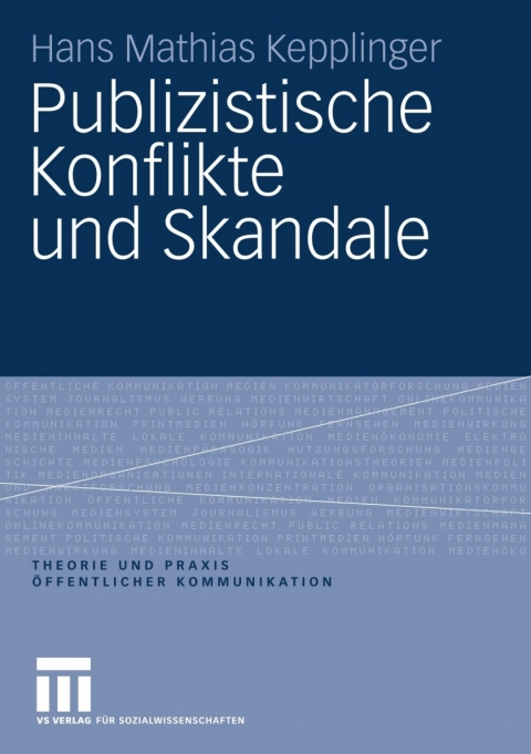 Cover image for book Publizistische Konflikte und Skandale