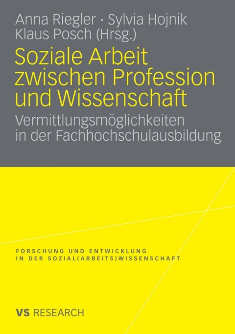 Cover image for book Soziale Arbeit zwischen Profession und Wissenschaft