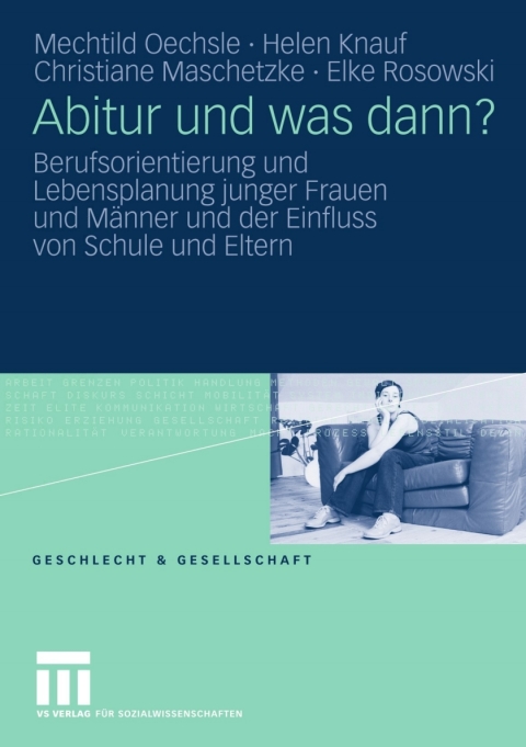 Cover image for book Abitur und was dann?