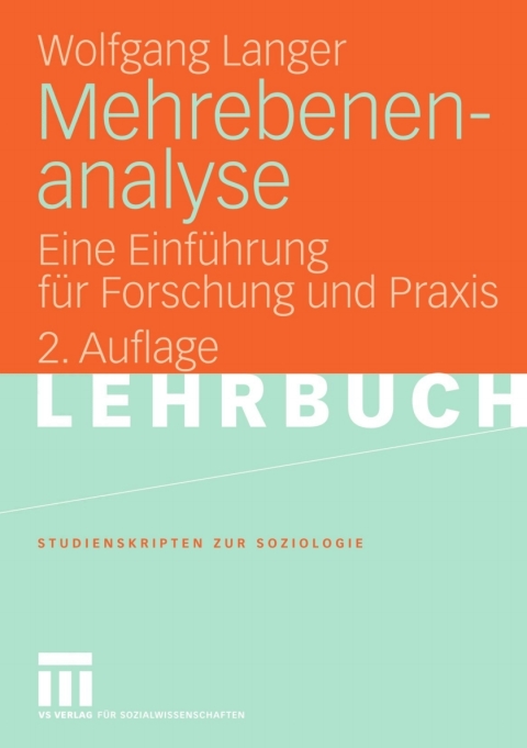 Cover image for book Mehrebenenanalyse