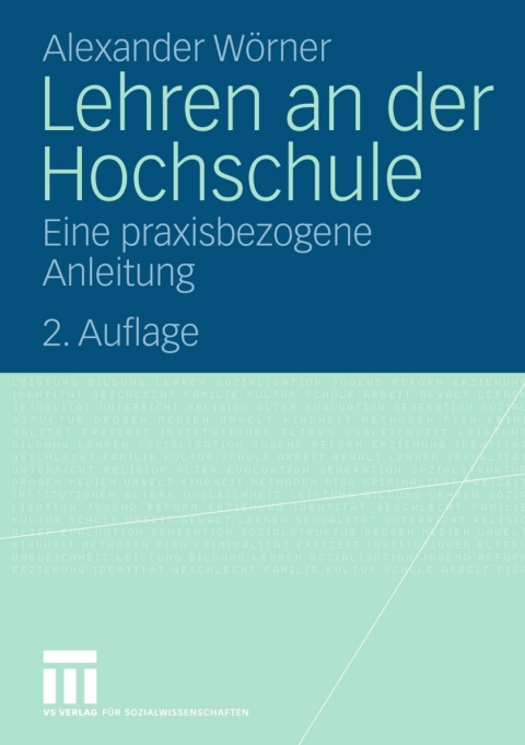 Cover image for book Lehren an der Hochschule