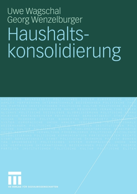 Cover image for book Haushaltskonsolidierung