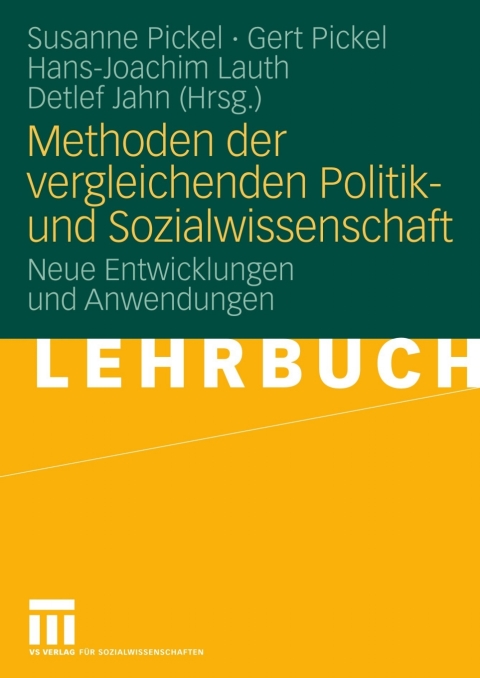 Methoden der vergleichenden Politik- und Sozialwissenschaft 