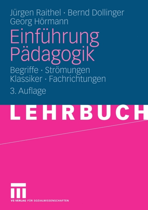 Cover image for book Einführung Pädagogik