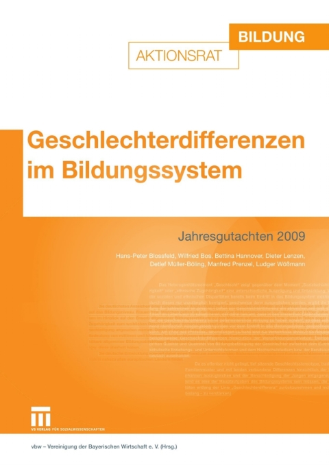 Cover image for book Geschlechterdifferenzen im Bildungssystem