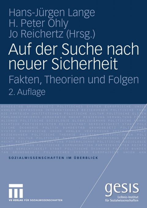 Cover image for book Auf der Suche nach neuer Sicherheit