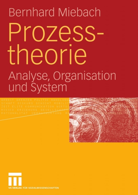 Cover image for book Prozesstheorie