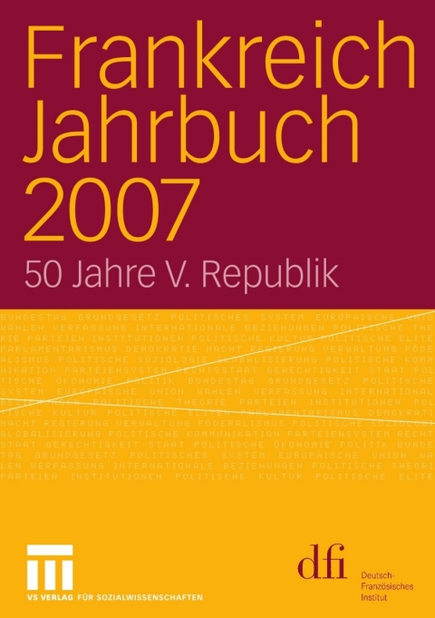 Cover image for book Frankreich Jahrbuch 2007
