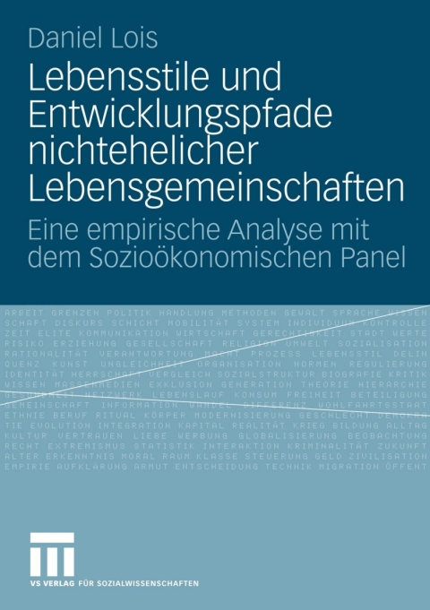 Cover image for book Lebensstile und Entwicklungspfade nichtehelicher Lebensgemeinschaften