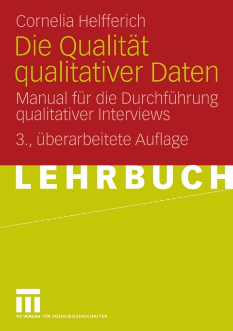 Cover image for book Die Qualität qualitativer Daten