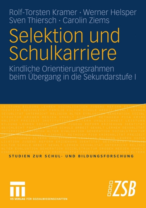 Cover image for book Selektion und Schulkarriere