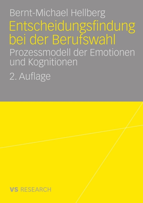 Cover image for book Entscheidungsfindung bei der Berufswahl