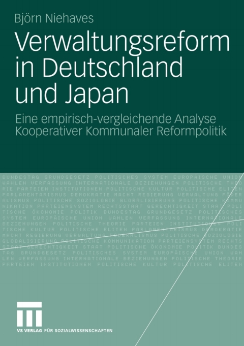 Cover image for book Verwaltungsreform in Deutschland und Japan