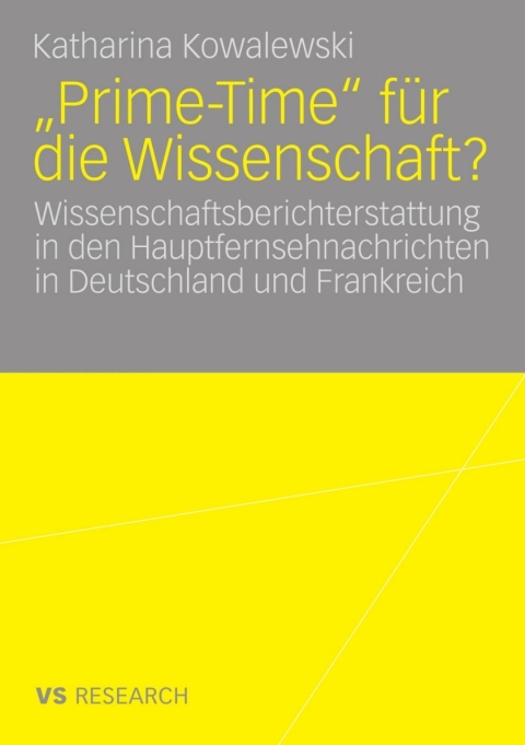 Cover image for book "Prime-Time" für die Wissenschaft?