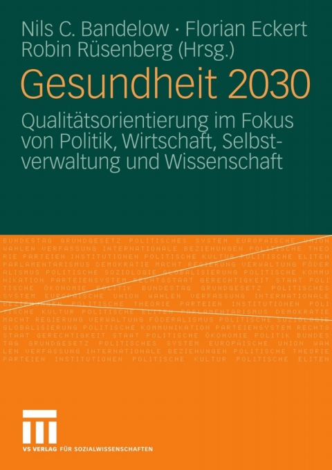 Cover image for book Gesundheit 2030