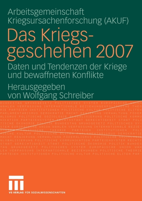 Cover image for book Das Kriegsgeschehen 2007
