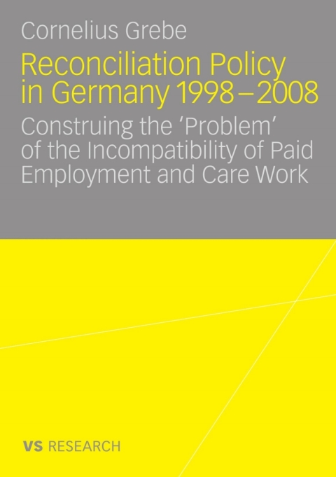 Cover image for book Reconciliation Policy in Germany 1998-2008