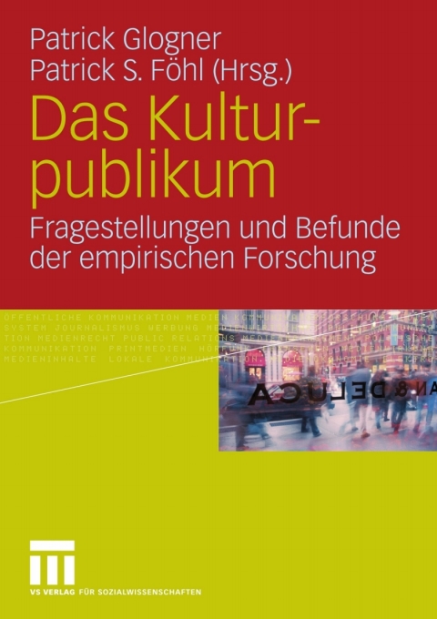 Cover image for book Das Kulturpublikum