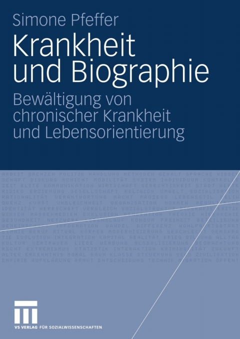Cover image for book Krankheit und Biographie