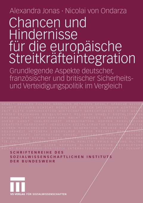 Cover image for book Chancen und Hindernisse für die europäische Streitkräfteintegration