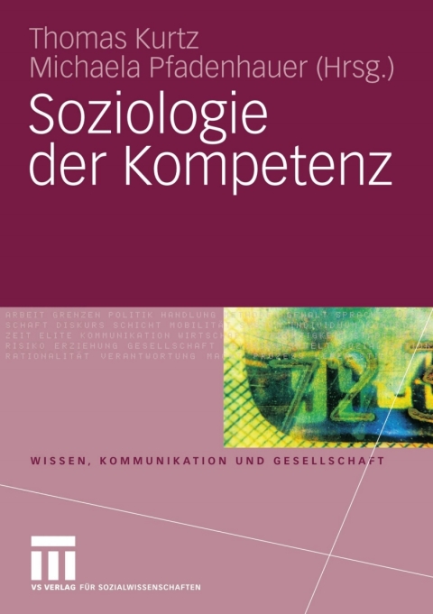 Cover image for book Soziologie der Kompetenz