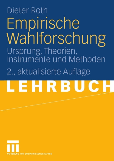 Cover image for book Empirische Wahlforschung