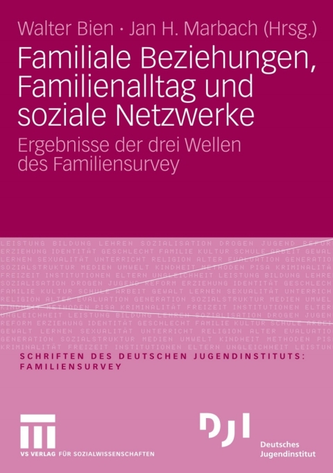 Cover image for book Familiale Beziehungen, Familienalltag und soziale Netzwerke