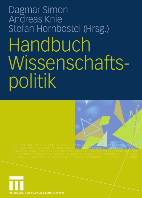 Cover image for book Handbuch Wissenschaftspolitik