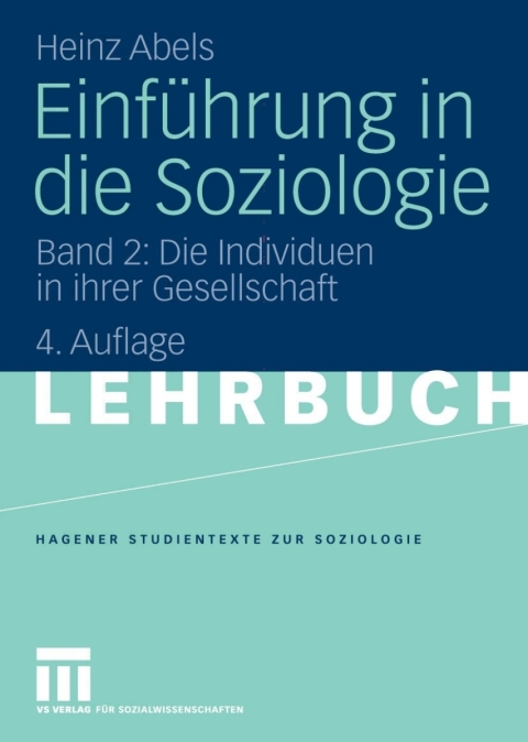 Cover image for book Einführung in die Soziologie