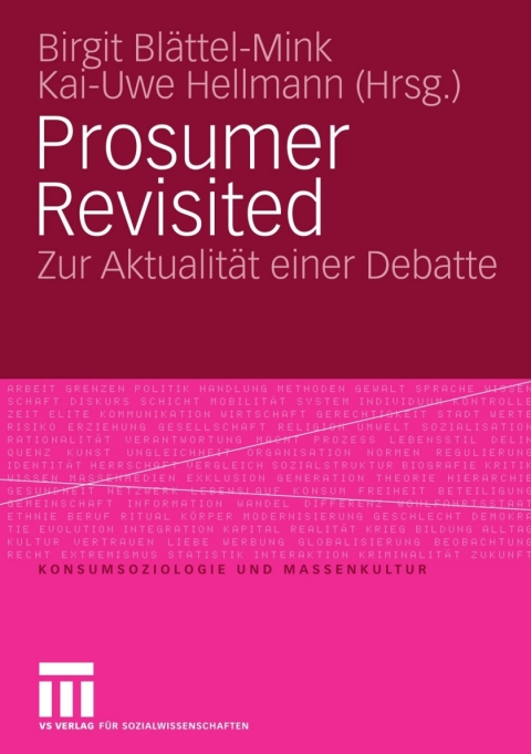 Cover image for book Prosumer Revisited