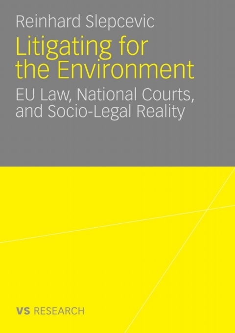 Cover image for book Litigating for the Environment