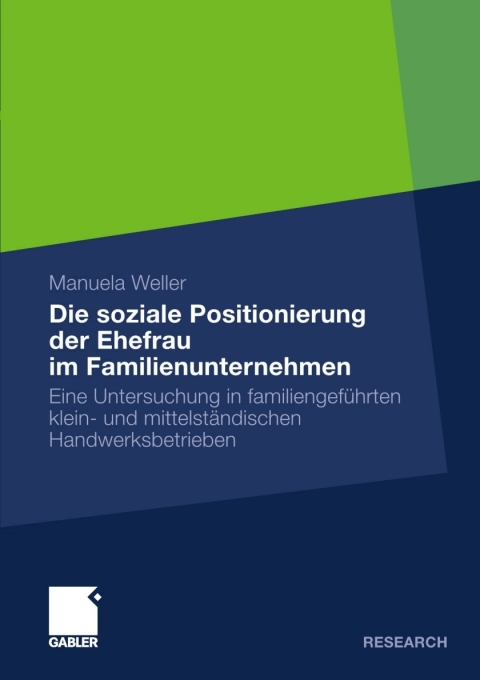 Cover image for book Die soziale Positionierung der Ehefrau im Familienunternehmen