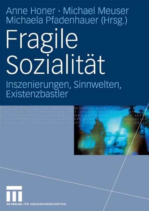 Cover image for book Fragile Sozialität