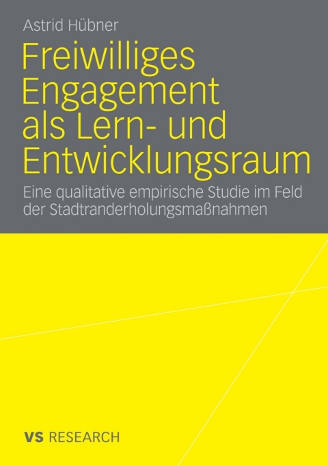 Cover image for book Freiwilliges Engagement als Lern- und Entwicklungsraum