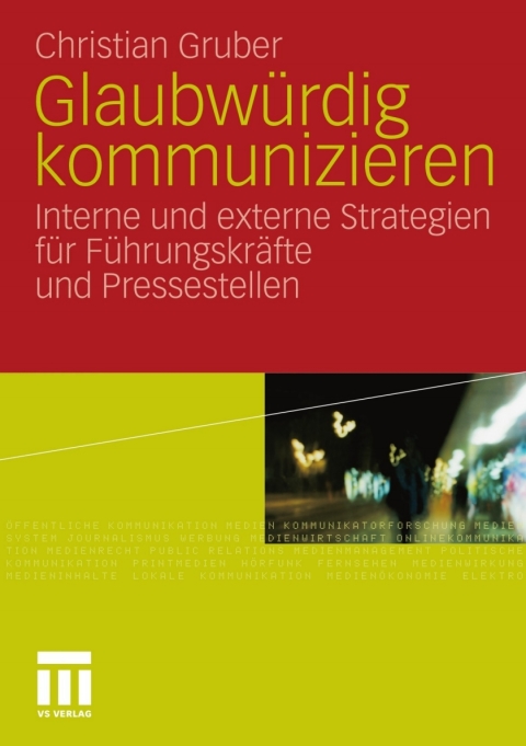 Cover image for book Glaubwürdig kommunizieren