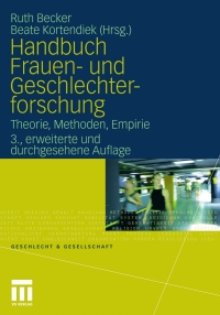 Cover image: Handbuch Frauen- und Geschlechterforschung 3rd edition 9783531171708