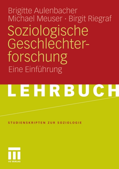 Cover image for book Soziologische Geschlechterforschung