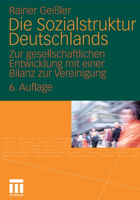 Cover image for book Die Sozialstruktur Deutschlands