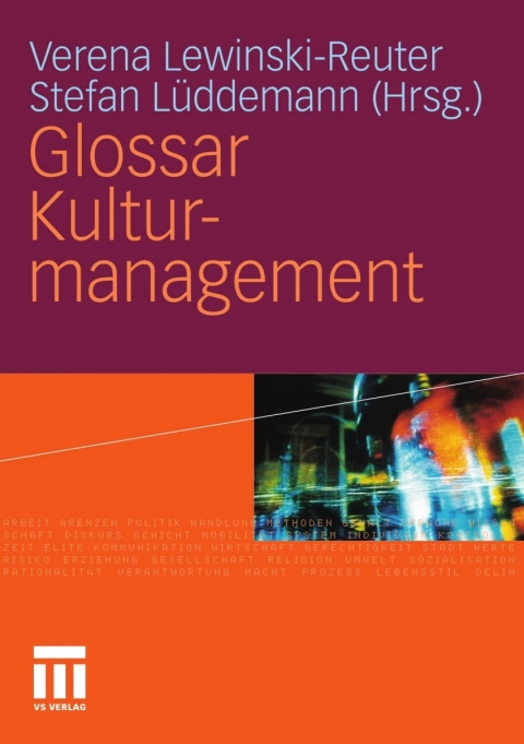 Cover image for book Glossar Kulturmanagement