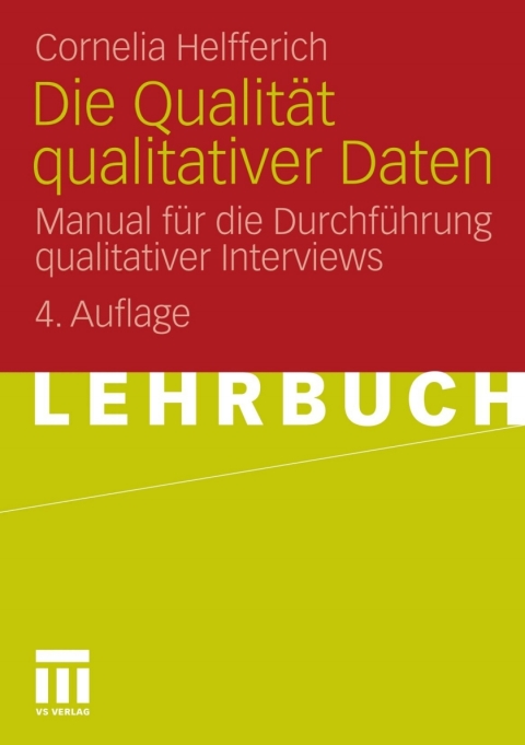 Cover image for book Die Qualität qualitativer Daten