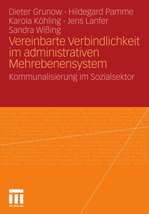Cover image for book Vereinbarte Verbindlichkeit im administrativen Mehrebenensystem