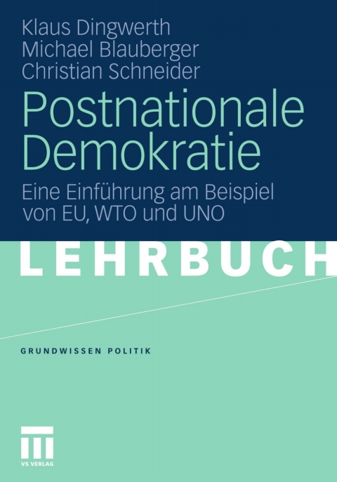 Cover image for book Postnationale Demokratie
