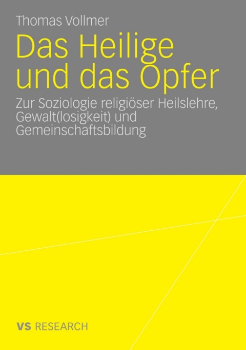 Cover image for book Das Heilige und das Opfer